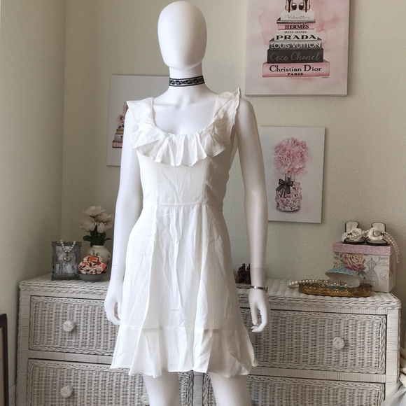 Reformation Dresses & Skirts - Reformation perla White ivory dress 4